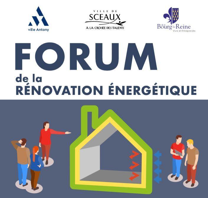 Du 22 au 24 mars 2019 - Forum de la rénovation énergétique - Bourg-la-Reine - Sceaux - Antony
