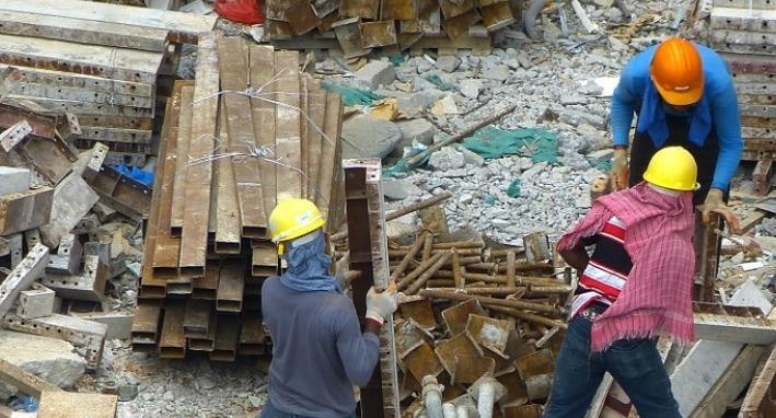 Une étude sur le recyclage des déchets de chantiers (déconstruction - rénovation)