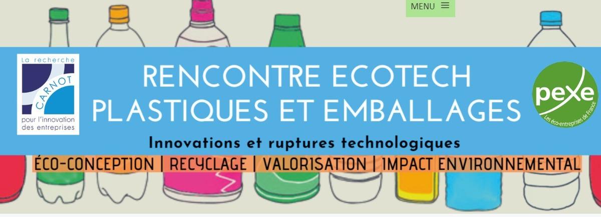 Appel à contribution : Rencontre Ecotech Plastiques & emballages
